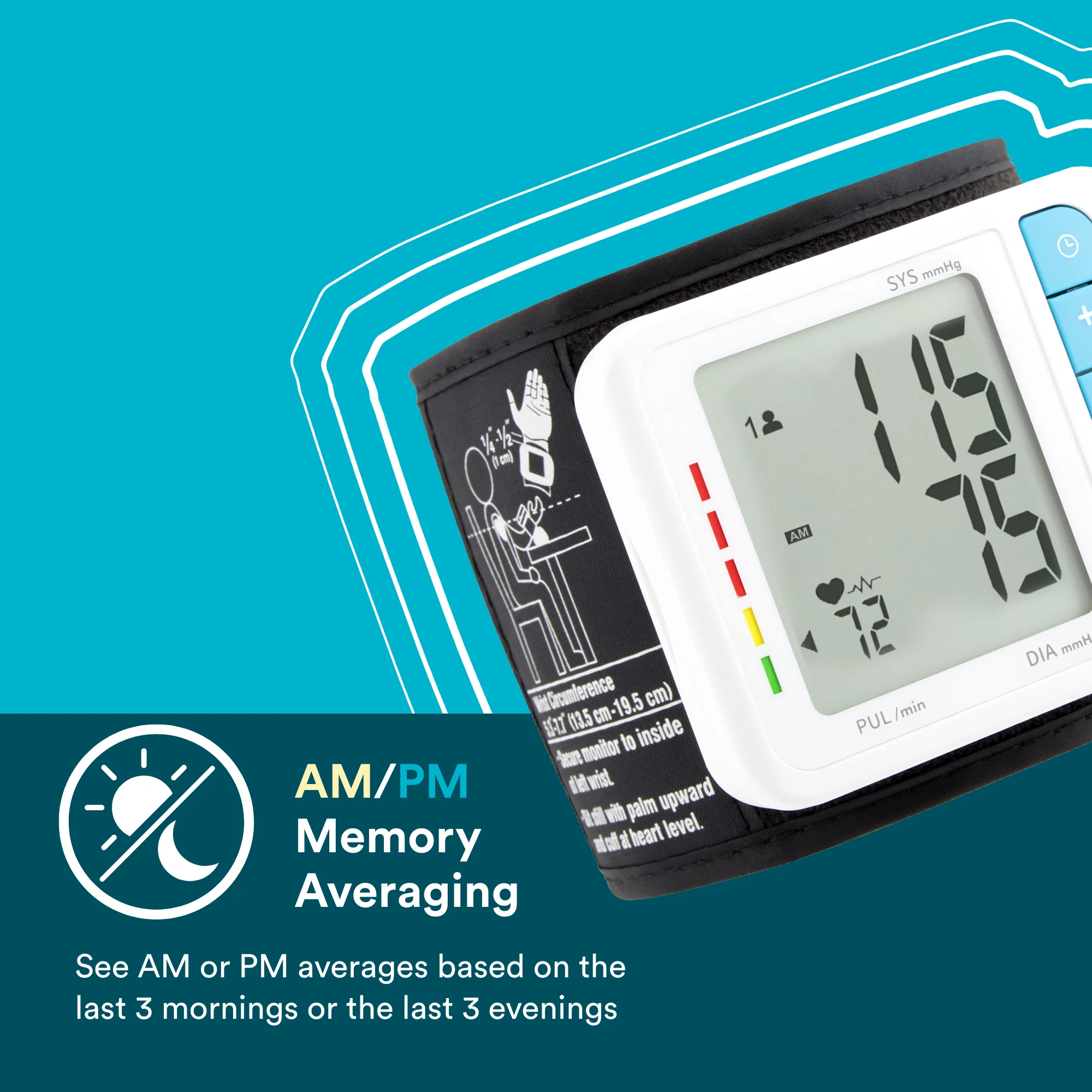 Wrist Cuff 700 Series Blood Pressure Monitor - Image 5