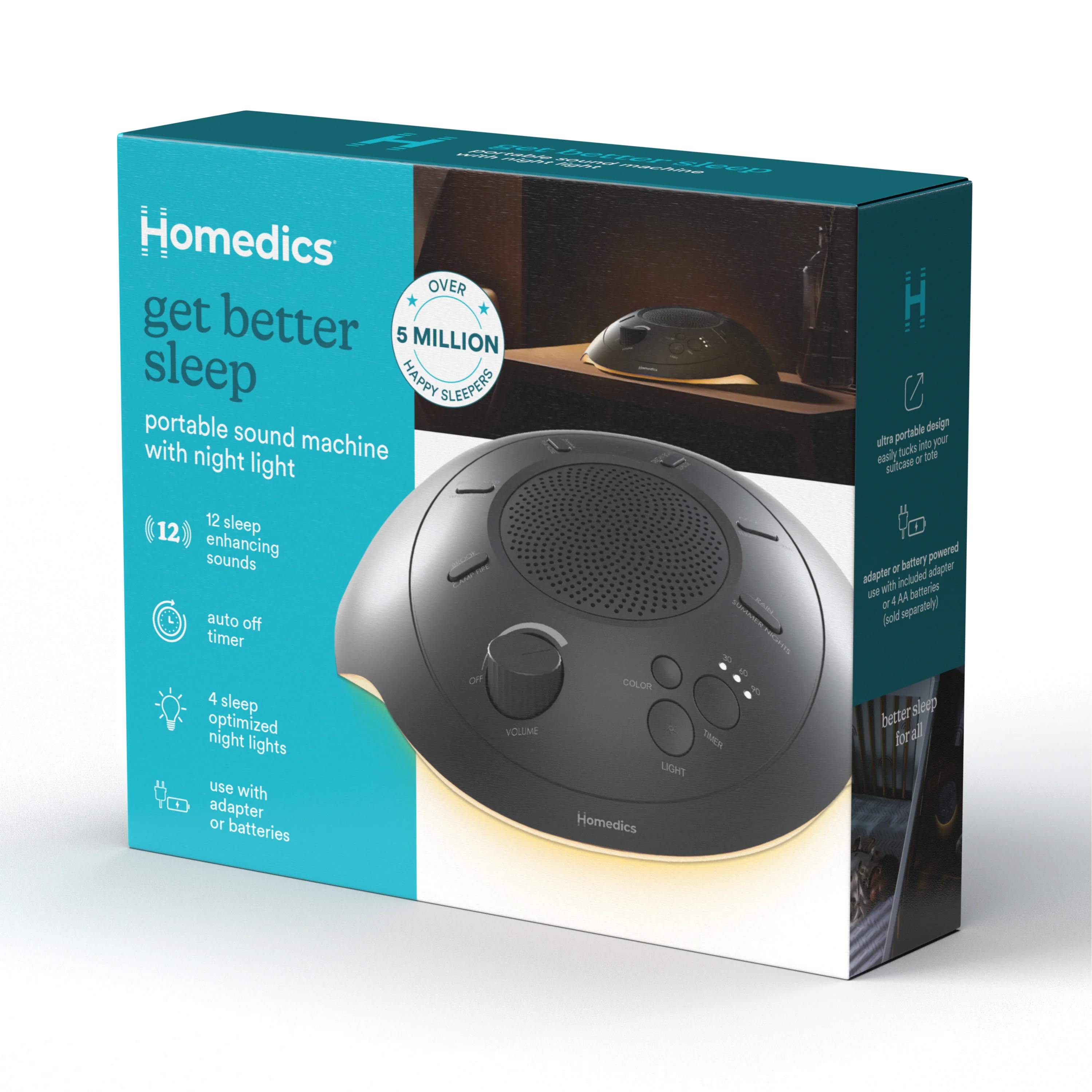 Portable Sound Machine with Night Light - Image 9